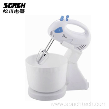 Electric Powder Egg Food Hand Mixer with Bowl